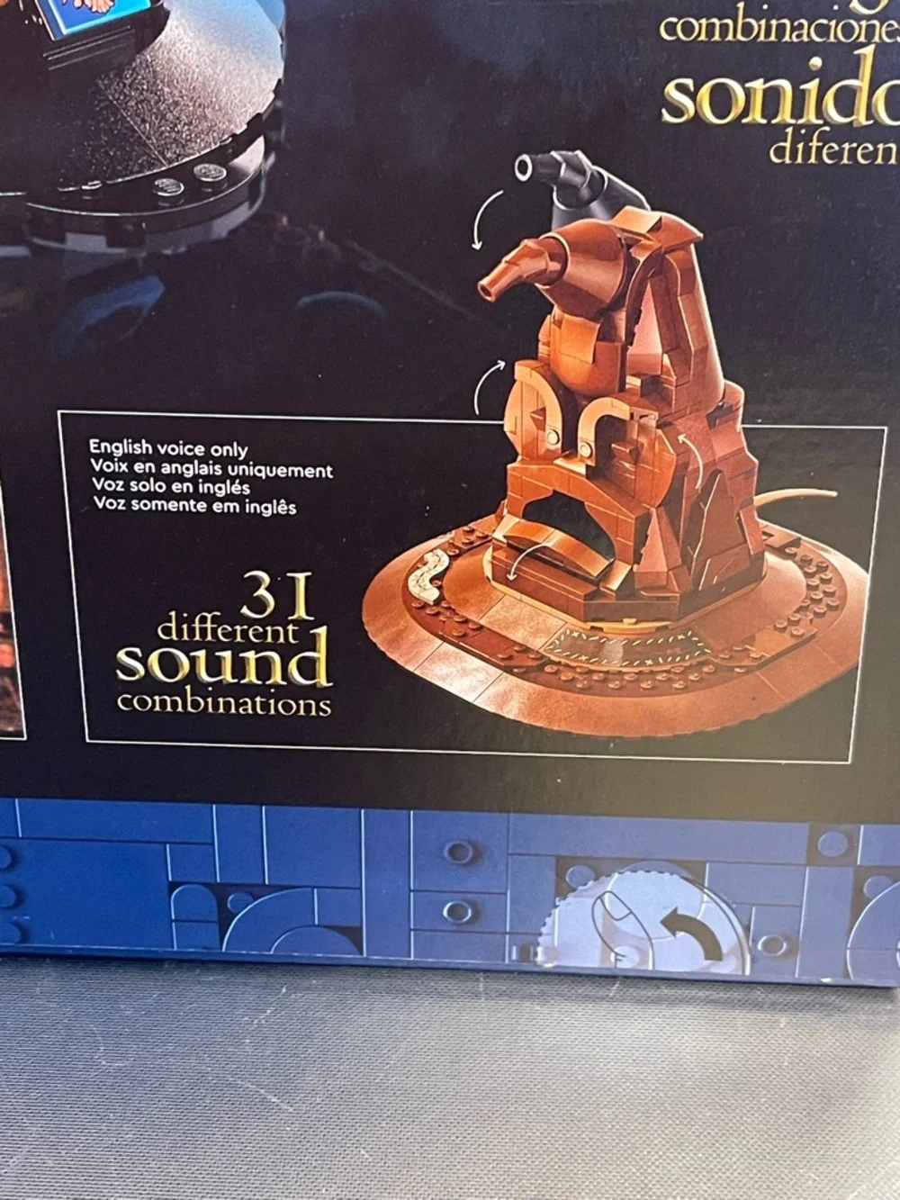 LEGO Harry Potter Talking Sorting Hat Set Hogwarts Hat 76429 561Pcs 18+ NIP - Picture 7 of 11